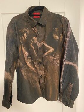 HUGO Museum Oxford Button up size-XL